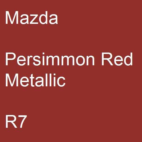 Mazda, Persimmon Red Metallic, R7.